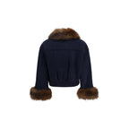Blue Wool Oves Aries Jacket
