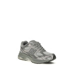 Gray Fabric Athletic Sneakers