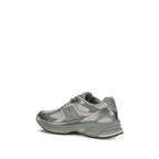 Gray Fabric Athletic Sneakers