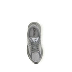 Gray Fabric Athletic Sneakers