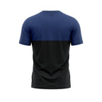 Blue Cotton Men T-Shirt