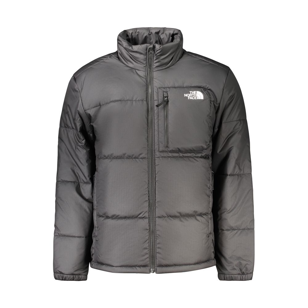 Black Polyester Men's Jacket