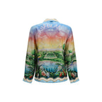 Multicolor Silk Pattern Shirt