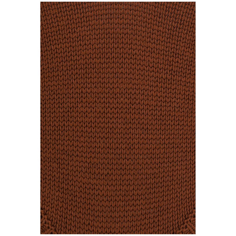 Brown Wool Oves Aries Bodysuit