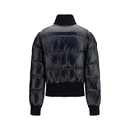 Black Nylon Full-Length Jacket