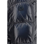 Black Nylon Bomber