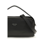 Black Calf Leather Bos Taurus Shoulder Bag