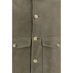 Bicolor Cashmere Bomber
