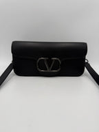 Bicolor Leather Handbag