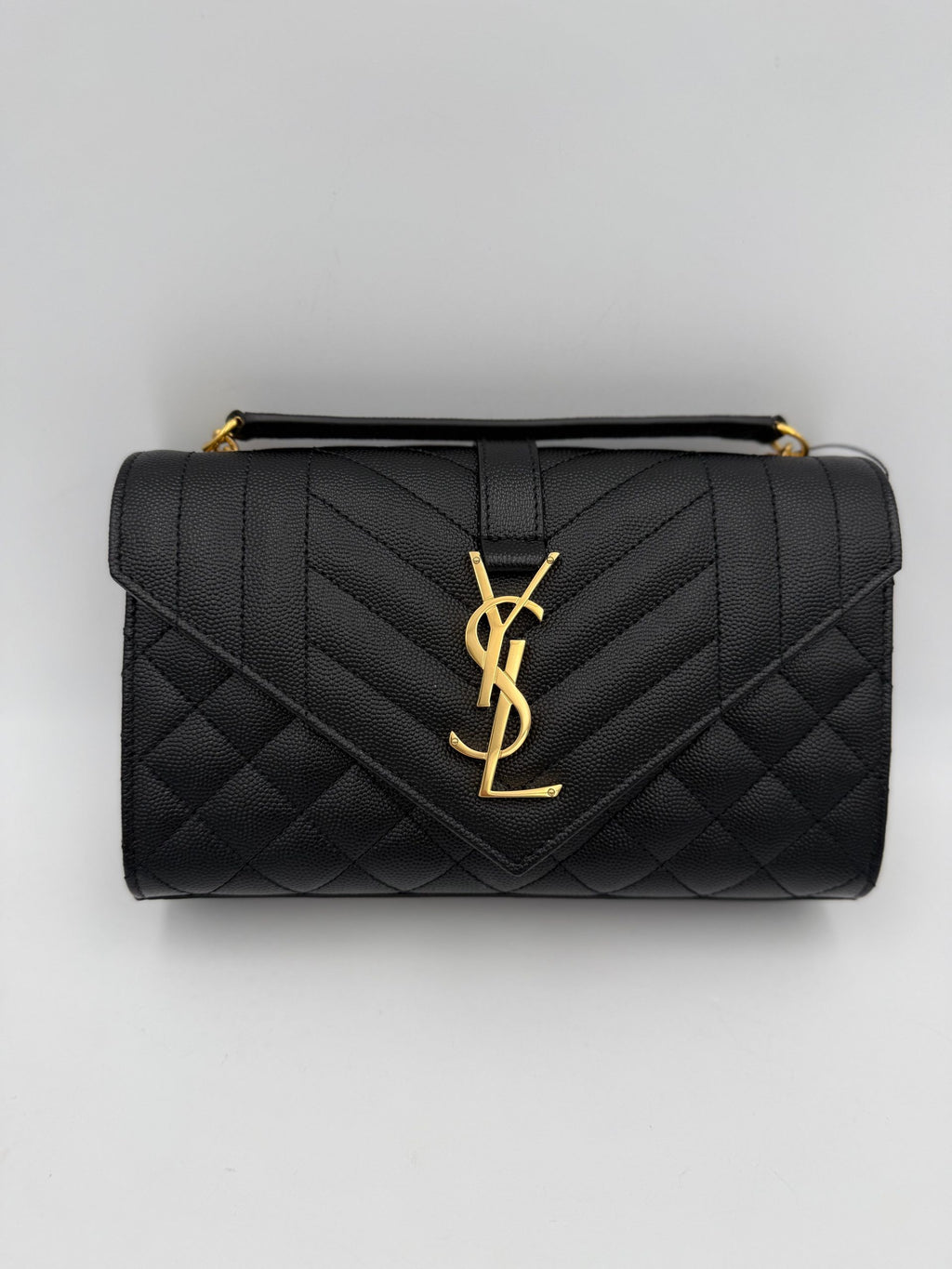 Bicolor Leather Handbag
