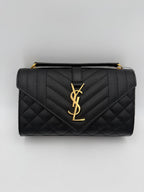 Bicolor Leather Handbag