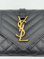 Bicolor Leather Handbag