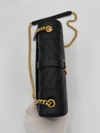Bicolor Leather Handbag