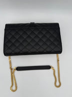 Bicolor Leather Handbag