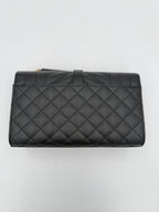 Bicolor Leather Handbag