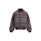 Multicolor Wool Oves Aries Bomber
