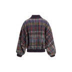 Multicolor Wool Oves Aries Bomber