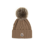 Brown Wool Oves Aries Beanie