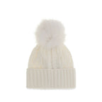 White Wool Oves Aries Beanie
