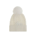 White Wool Oves Aries Beanie