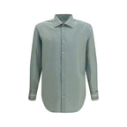 Bicolor Cotton Dress Shirt