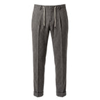 Black Rayon Men Pant