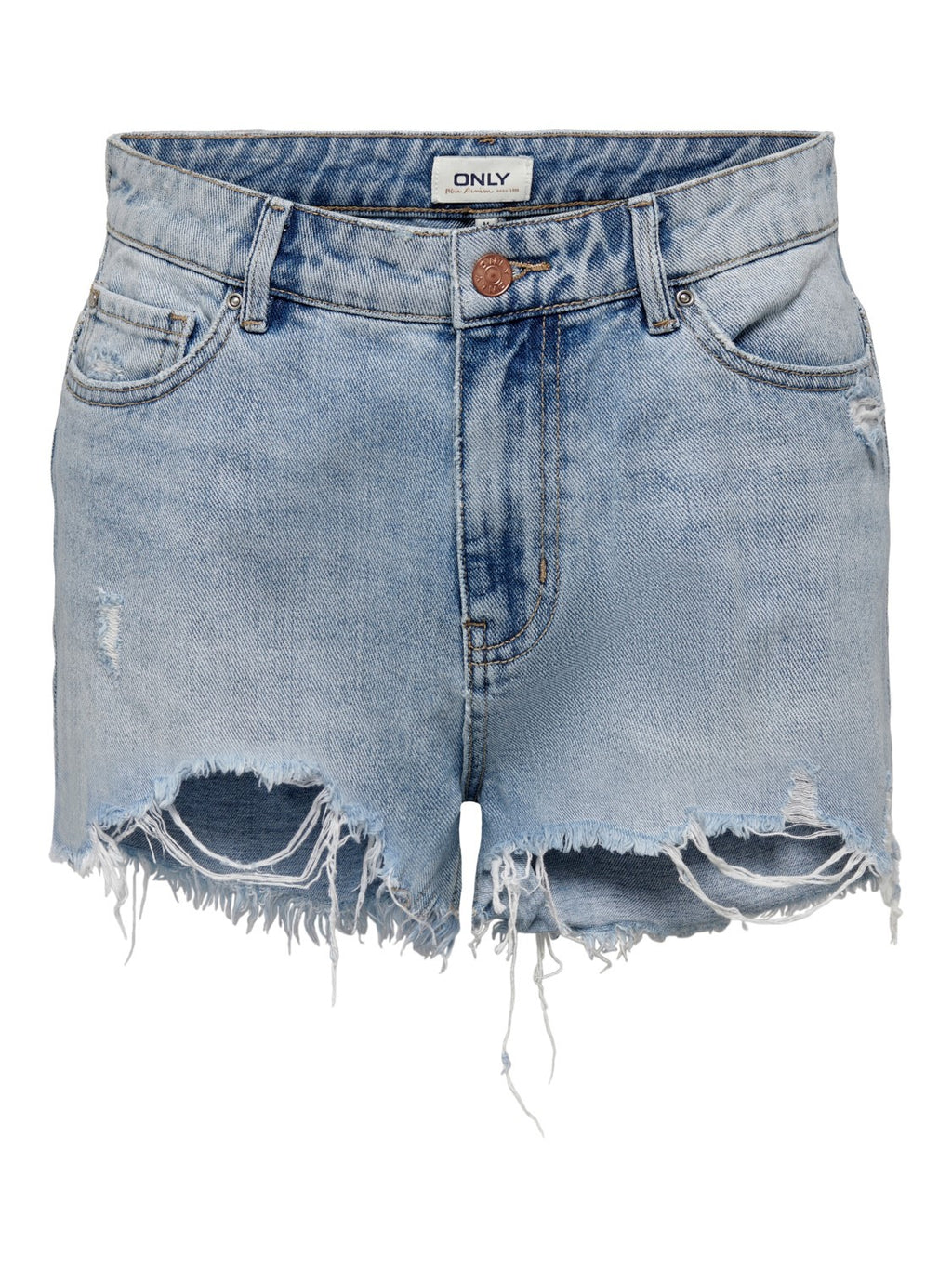 Blue Denim Shorts