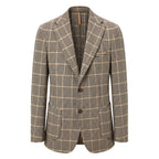 Beige Nylon Men Jacket
