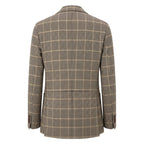 Beige Nylon Men Jacket