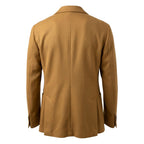 Brown Acetate Men Jacket