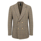 Yellow Wool Men Jacket
