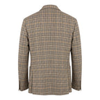 Yellow Wool Men Jacket