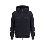 Black Nylon Full-Length Jacket