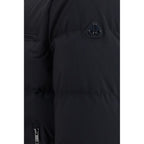 Black Nylon Full-Length Jacket