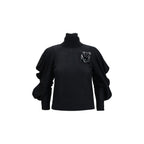 Black Wool Oves Aries Turtleneck