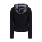 Black Polyester Sweatshirt