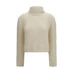 Beige Wool Oves Aries Turtleneck
