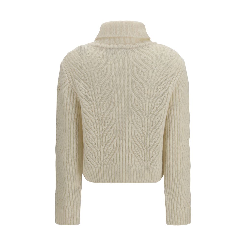 Beige Wool Oves Aries Turtleneck
