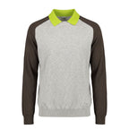 Grey Cotton Men's Sweater