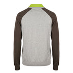 Grey Cotton Men's Sweater