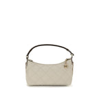 Beige Calf Leather Bos Taurus Handbag