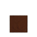 Brown Silk Pocket Square