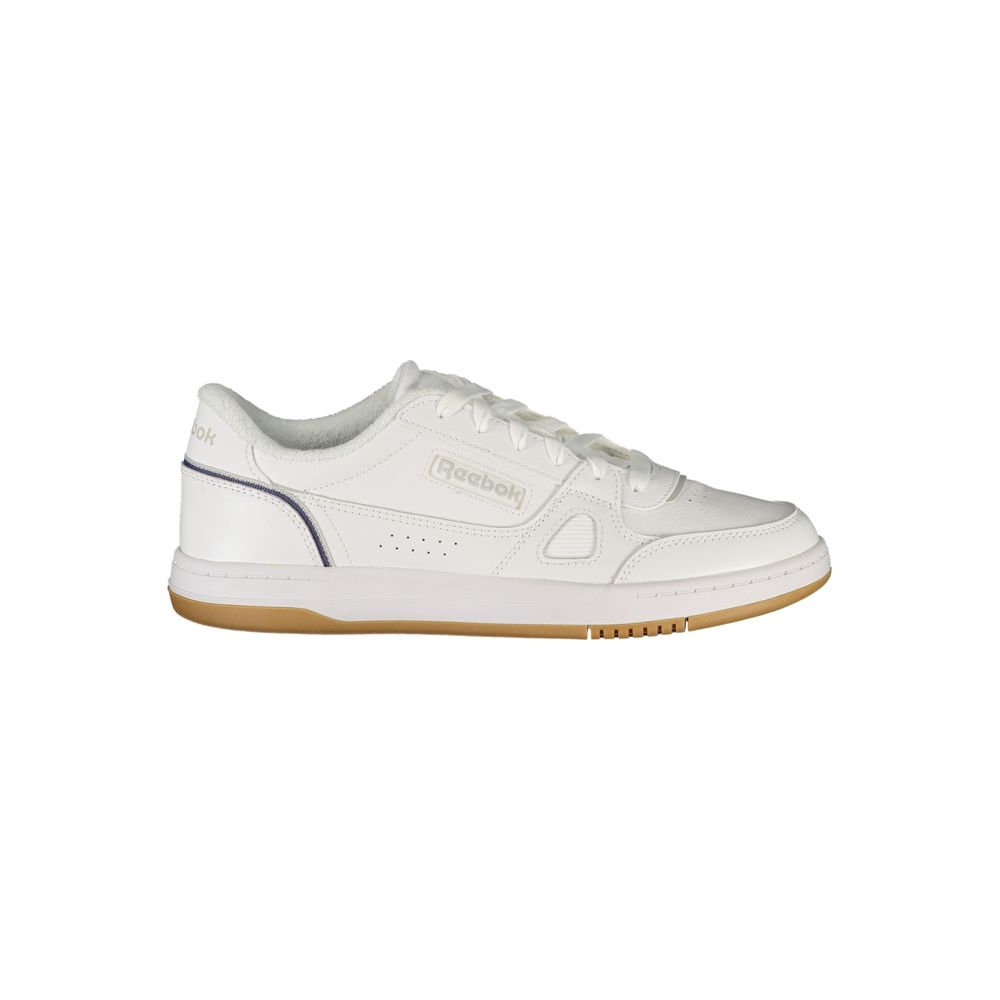 White Polyurethane Men's Sneaker
