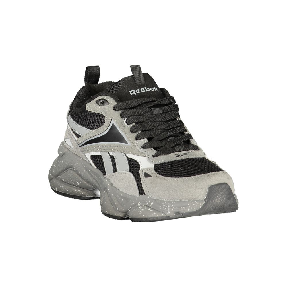 Gray Polyester Men's Sneaker