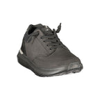 Black Polyurethane Men's Sneaker