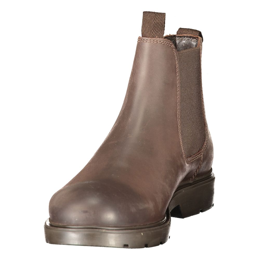 Brown Leather Mens Boot