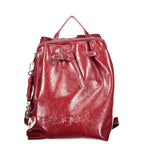 Red Poliuretano Women's Backpack
