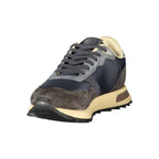 Blue Polyurethane Men's Sneaker