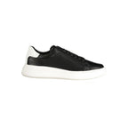 Black Leather Men's Sneaker