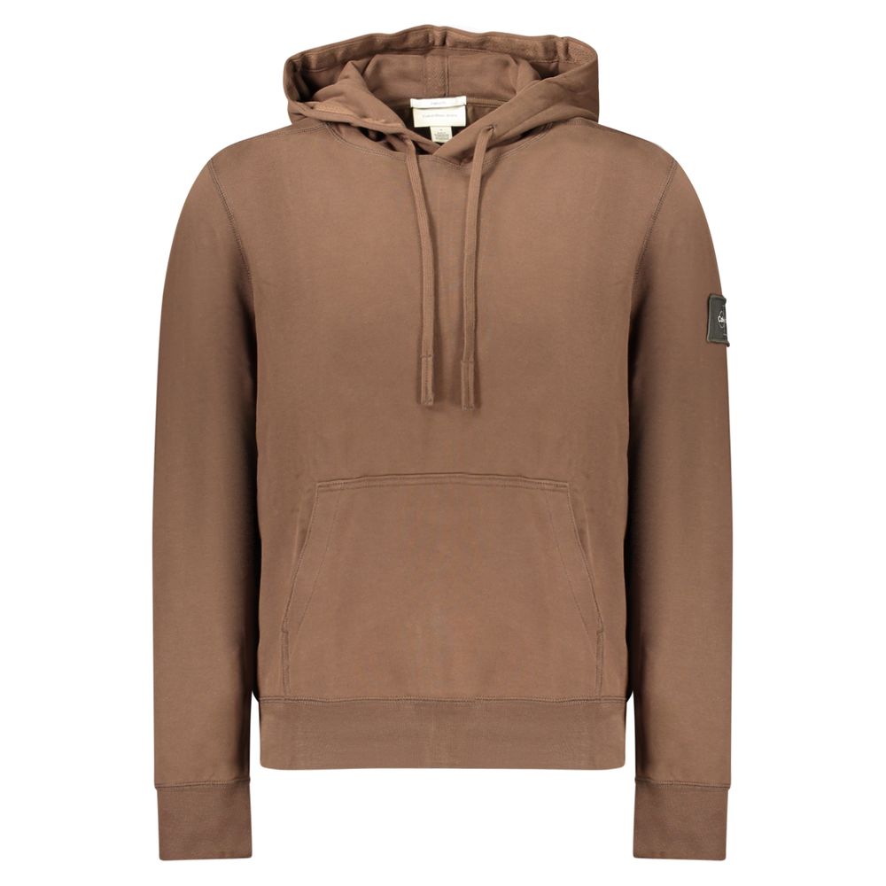 Brown Cotton Sweatshirt